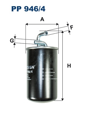 Fuel Filter  Art. PP9464