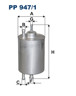 Fuel Filter  Art. PP9471