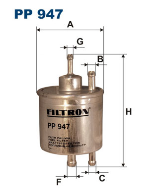 Fuel Filter  Art. PP947