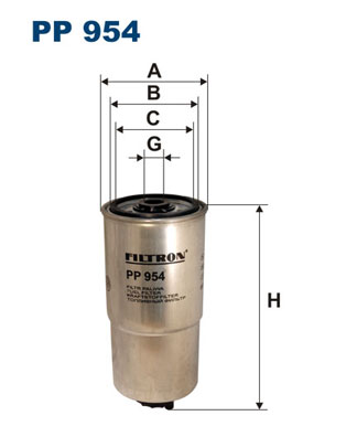 Fuel Filter  Art. PP954