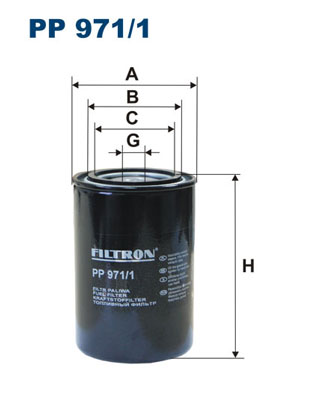 Fuel filter  Art. PP9711