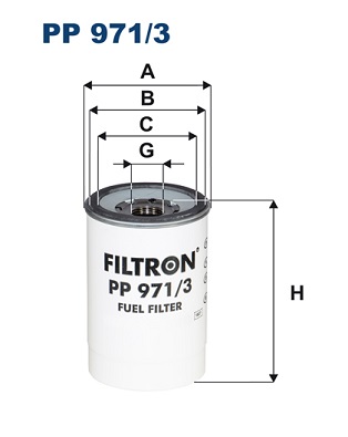 Fuel filter  Art. PP9713