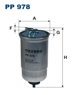 Fuel Filter  Art. PP978