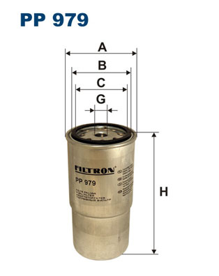 Fuel Filter  Art. PP979