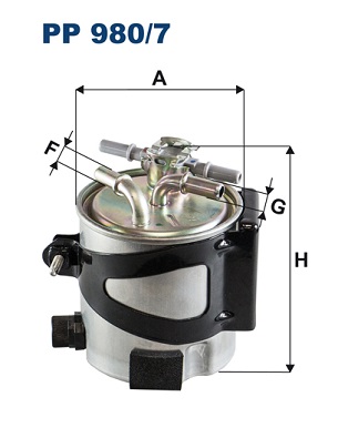 Fuel Filter  Art. PP9807