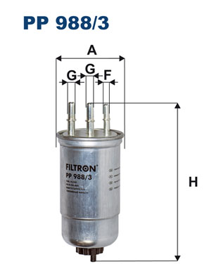 Fuel Filter  Art. PP9883