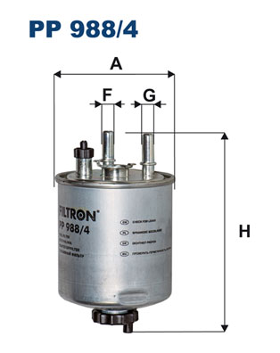 Fuel Filter  Art. PP9884