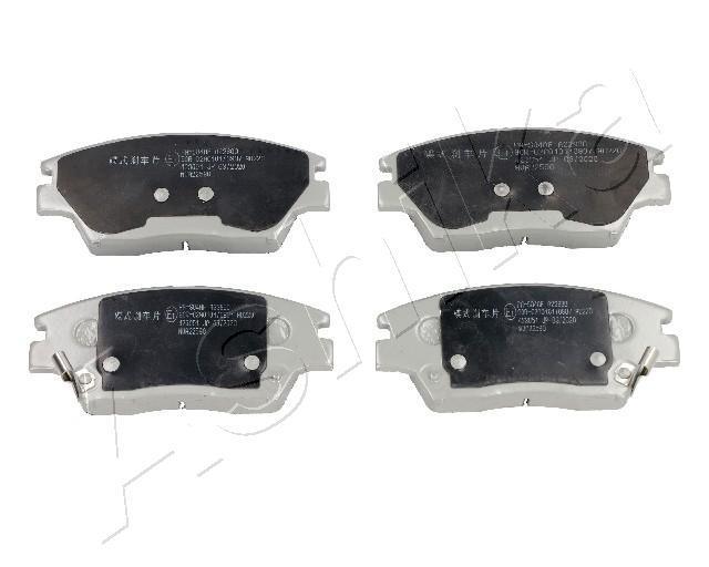 Brake Pad Set, disc brake (Front axle)  Art. 500SS04