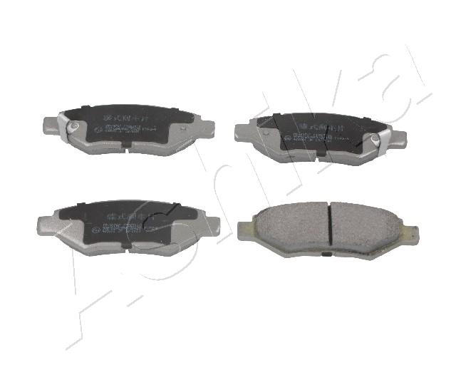 Brake Pad Set, disc brake (Rear axle)  Art. 5100007