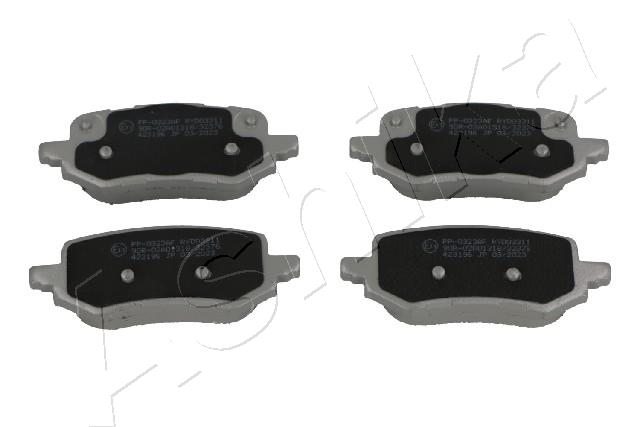 Brake Pad Set, disc brake  Art. 51000323