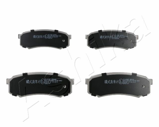 Brake Pad Set, disc brake (Rear axle)  Art. 5102210