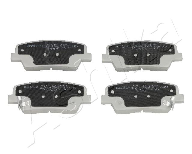 Brake Pad Set, disc brake (Rear axle)  Art. 510KK11