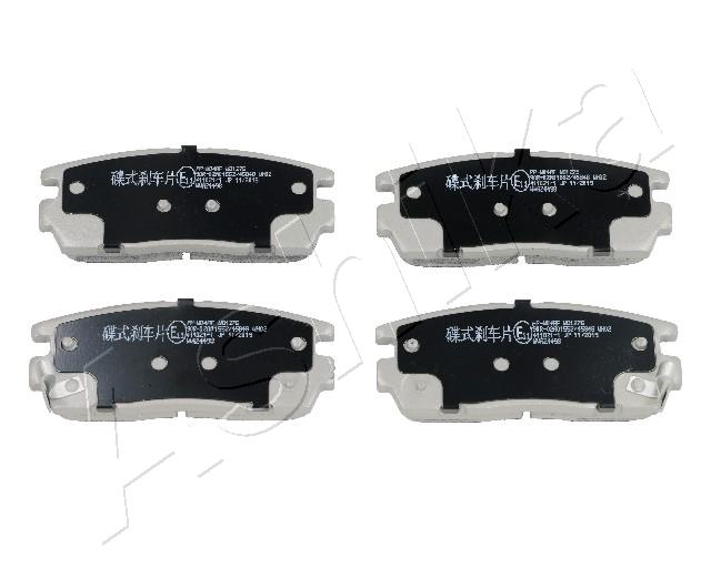 Brake Pad Set, disc brake (Rear axle)  Art. 510WW04