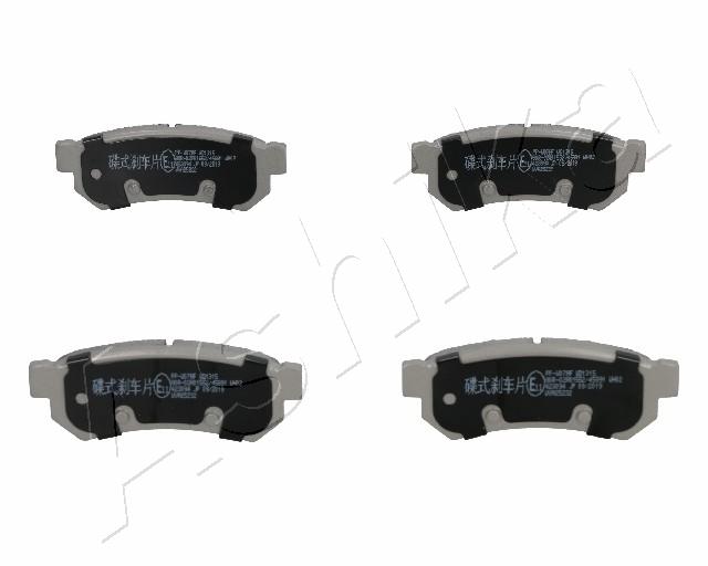 Brake Pad Set, disc brake (Rear axle)  Art. 510WW07