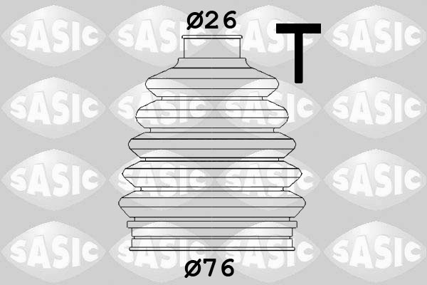 Bellow Kit, drive shaft (Front axle)  Art. 1906142