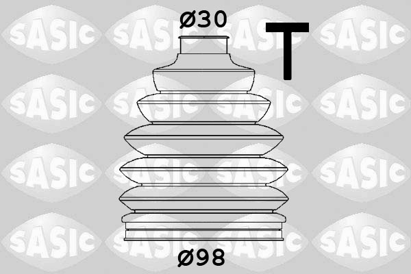 Bellow Kit, drive shaft (Fuel line)  Art. 1906174