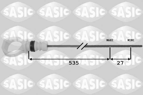 Oil Dipstick (Front axle, left)  Art. 1940017