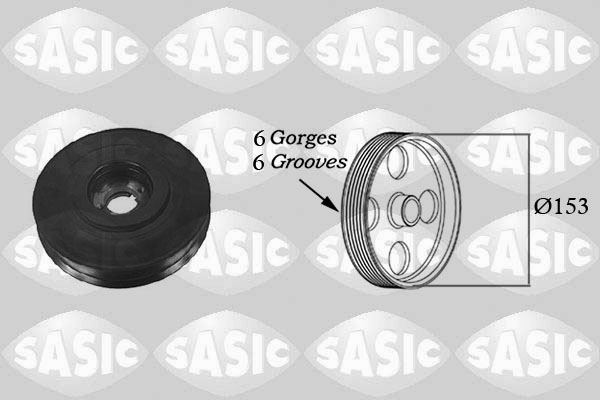 Belt Pulley, crankshaft (Engine side)  Art. 2150011