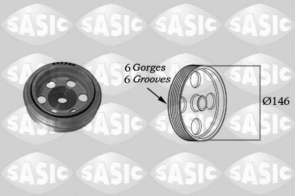 Belt Pulley, crankshaft (In front)  Art. 2150016