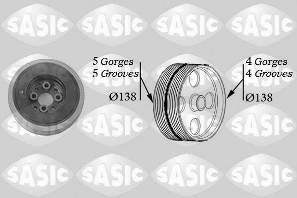 Belt Pulley, crankshaft (In front)  Art. 2156004