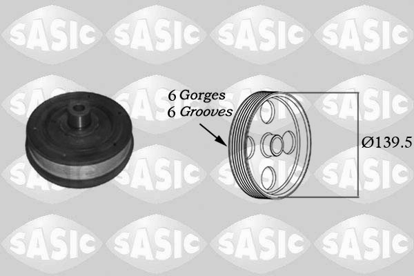 Belt Pulley, crankshaft (Front axle)  Art. 2156019