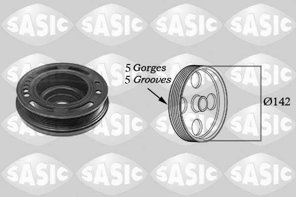 Belt Pulley, crankshaft (Front axle)  Art. 2156024