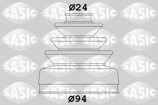 Bellow Kit, drive shaft (Gear side)  Art. 2873493