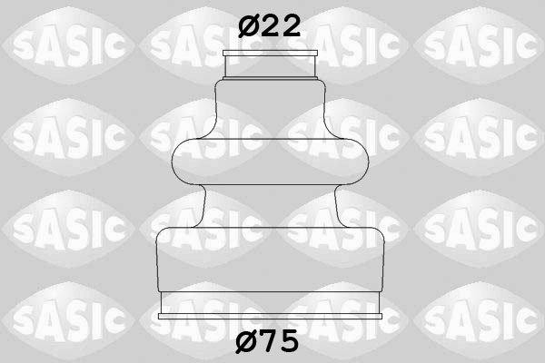 Bellow Kit, drive shaft (Gear side)  Art. 2933593