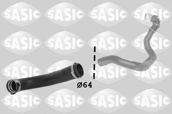 Charge Air Hose (Front axle, right)  Art. 3334055