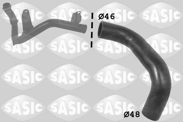 Charge Air Hose (Front axle)  Art. 3336012