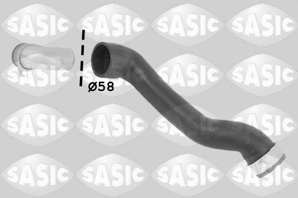 Charge Air Hose (Front axle)  Art. 3336052