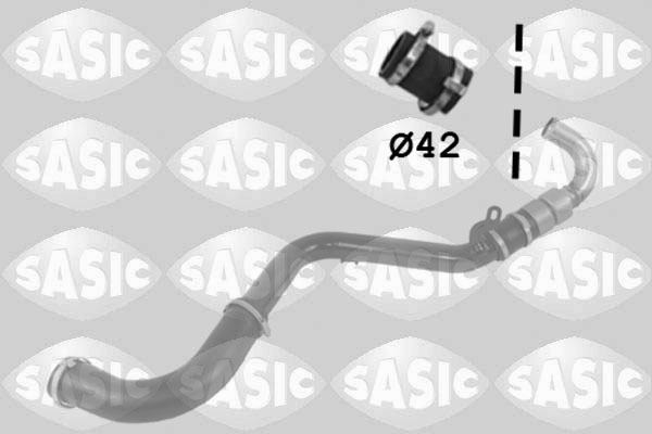 Charge Air Hose (Exhaust gas supercharger)  Art. 3336227