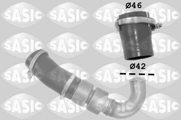 Charge Air Hose (Exhaust gas supercharger)  Art. 3336230