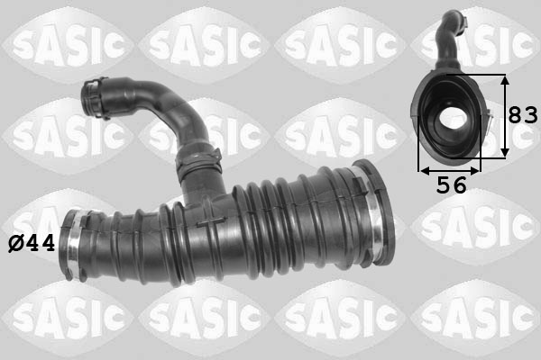 Charge Air Hose (Exhaust gas supercharger)  Art. 3336251