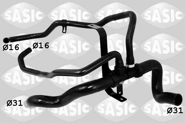 Radiator Hose (Below)  Art. 3400229