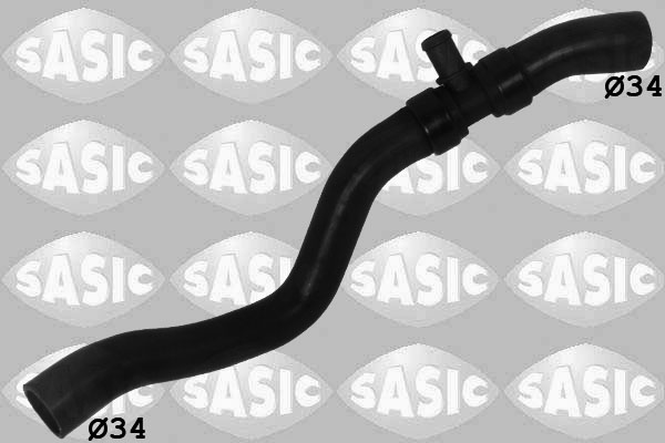 Radiator Hose (from the connecting pipe to the radiator)  Art. 3406212