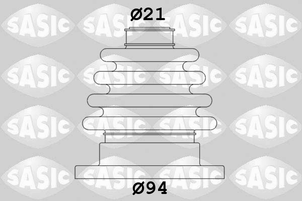 Bellow Kit, drive shaft (Gear side)  Art. 4003444