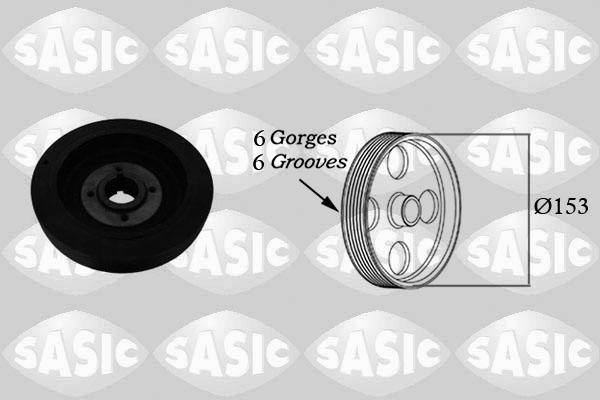 Belt Pulley, crankshaft (Rear axle)  Art. 5150K40