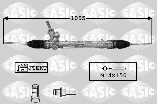 Steering Gear (Front axle, left, Front axle, right)  Art. 7170053