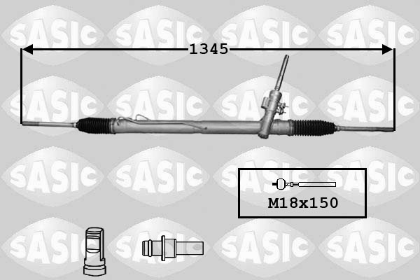 Steering Gear (Front axle, right, Front axle, left)  Art. 7176060