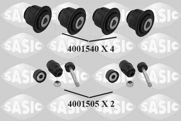 Repair Kit, axle beam (Front axle)  Art. 7964003S