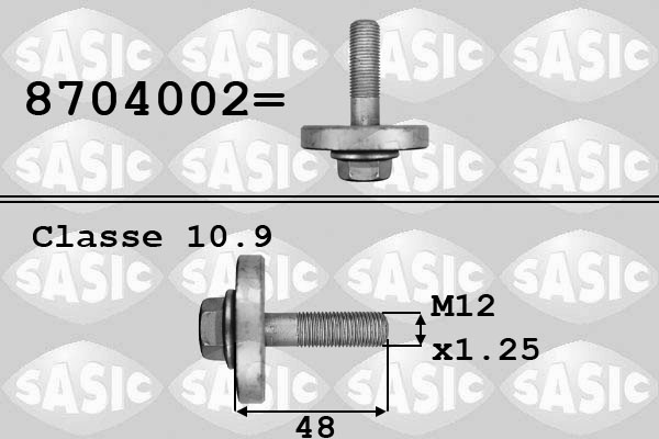 Pulley Bolt (Pulley side)  Art. 8704002