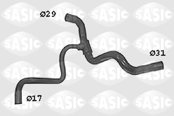 Radiator Hose  Art. SWH4295