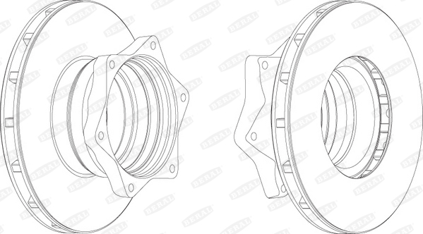 Brake Disc (Rear axle)  Art. BCR164A