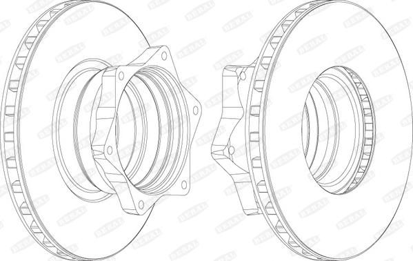 Brake Disc (Rear axle)  Art. BCR165A