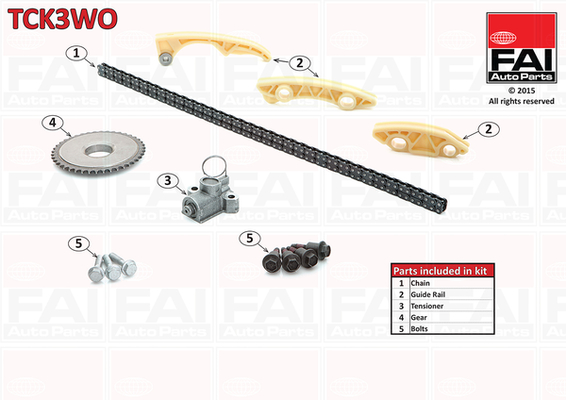 Timing Chain Kit  Art. TCK3WO