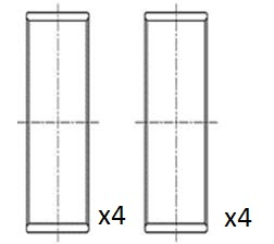 Connecting Rod Bearing  Art. BB2040STD