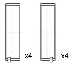 Connecting Rod Bearing  Art. BB2053STD