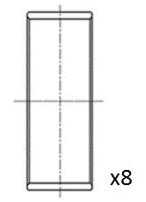 Connecting Rod Bearing  Art. BB2056025