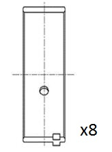 Connecting Rod Bearing  Art. BB2060STD